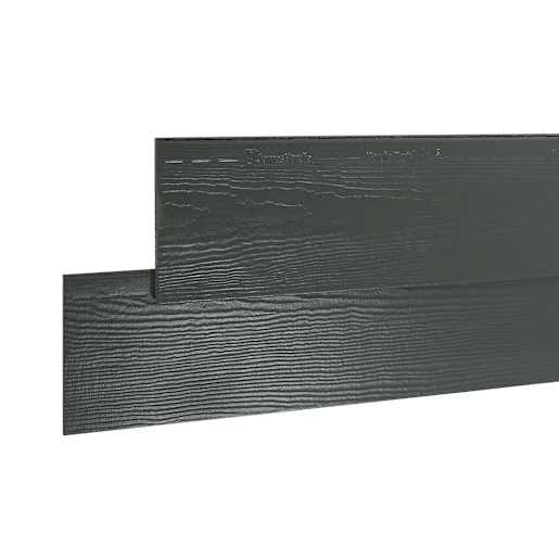 Iron Grey Fibre Cement Siding 6 1/4 in. 12 ft.