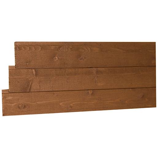 Maibec Contemporain Em+ Wood Siding 6 in. Algonquin Amber