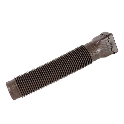 Geno-Flex Universal Downspout Extension Brown 2 ft. to 4 ft.