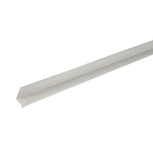 Mist Grey Aluminum Drip Moulding 1 1/4 in. x 10 ft.