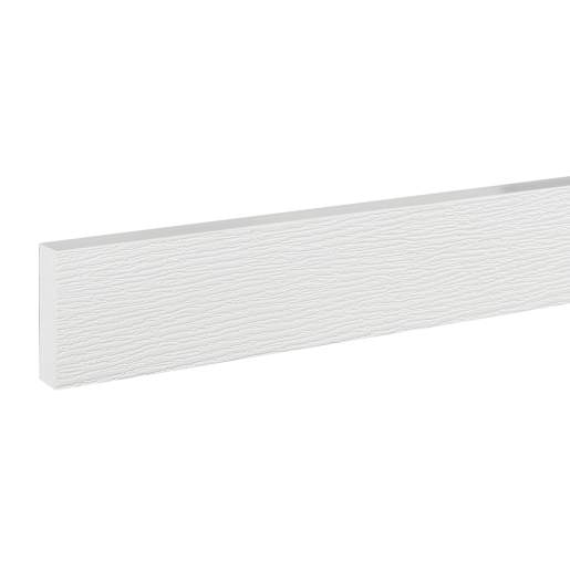 Planche de finition PVC pour revêtement d'extérieur 3 1/2 po x 12 pi