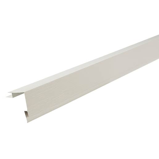 Mist Grey Aluminum Outside Corner Moulding 5/8 in. x 9 ft. 6 in.