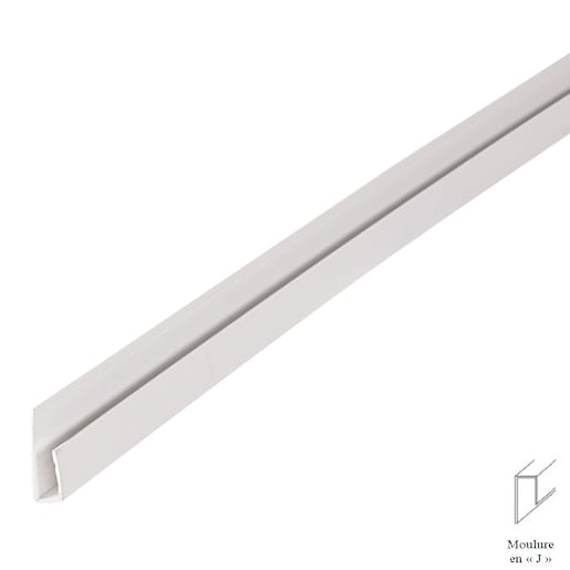 Agri Pro Vinyl Siding «J» Moulding 10 ft.