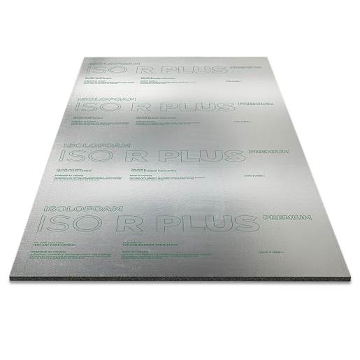 ISOLOFOAM ISO R PLUS Premium Vapour Barrier Insulating Panel 1/2 in. x 48 in. x 97 1/4 in.