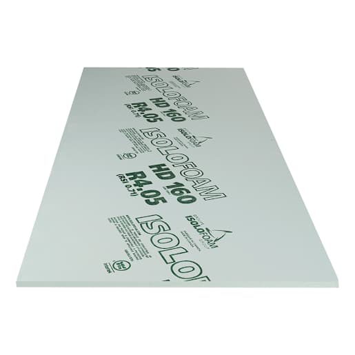 Panneau isolant HD 160 carré 1 po x 4 pi x 9 pi ISOLOFOAM