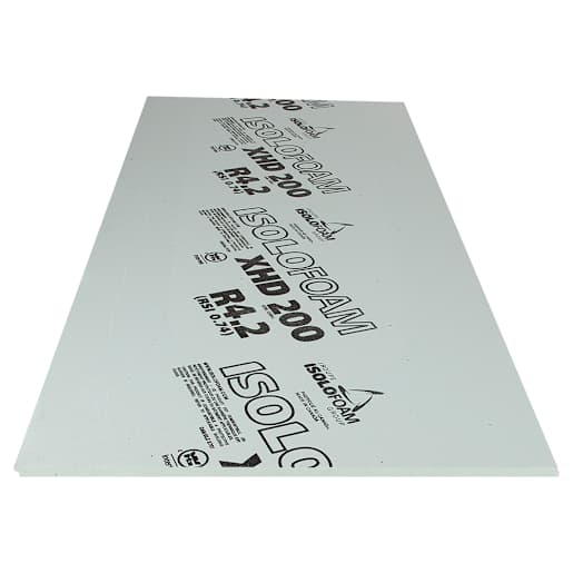 Panneau isolant XHD200, 1 po x 4 pi x 9 pi ISOLOFOAM