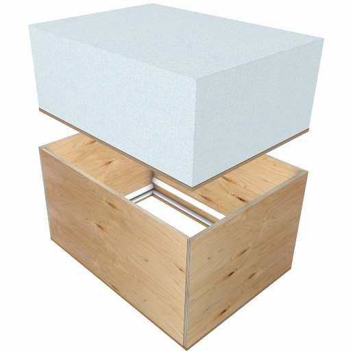 Trappe de grenier surélevée ThermoPro R42, 22 po x 30 po