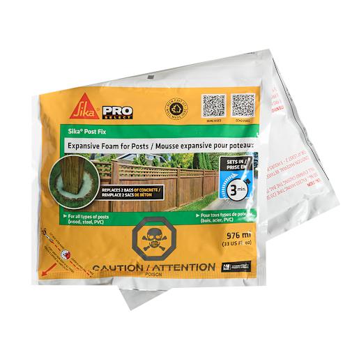 Mélange pour poteaux de clôture Sika Post Fix 976 ml