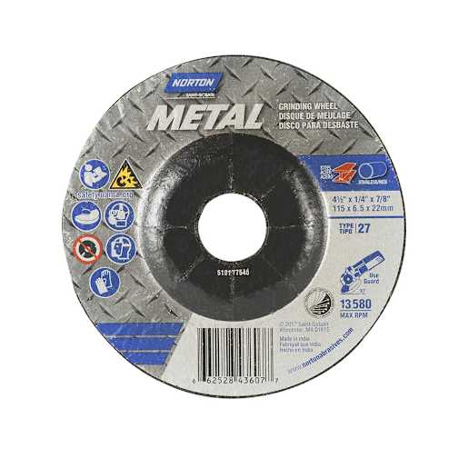 Grinder Cutting Wheel 4 1/2 in.
