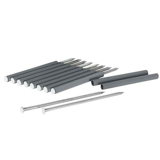 Aluminum Gutter Nails and Ferrules Pkg/10