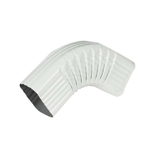 Aluminum Gutter B Elbow White