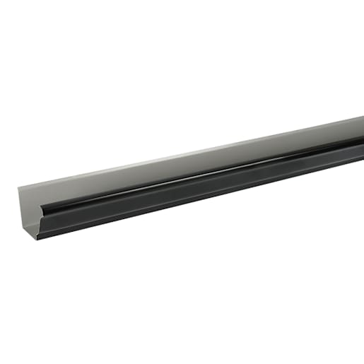 Aluminum Gutter 3 m Black