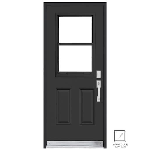 B03 Energy-Efficient Steel Door LH 34 in.