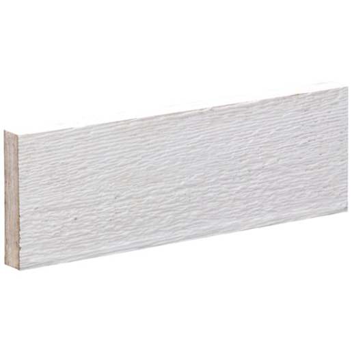 Siding Finishing Fibres Board 4 in. x 16 ft. White