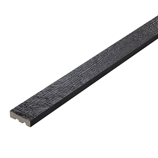 Expression Fibre Cement Trim 3 1/2 in. x 12 ft. Ebony