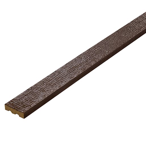 Moulure en fibrociment pour revêtement Expression 3 1/2 po x 12 pi Cèdre