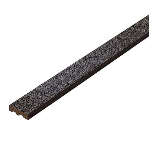 Expression Fibre Cement Trim 3 1/2 in. x 12 ft. Coffee Bean
