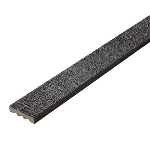 Moulure en fibrociment pour revêtement Expression 4 1/2 po x 12 pi érable argenté