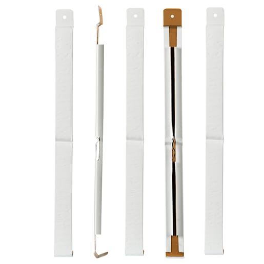 Joints de revêtement Vstyle blanc 7/8 po x 12 po Pqt/20