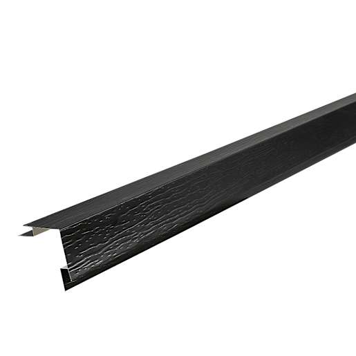 Black Aluminum Outside Corner Moulding 5/8 in. x 10 ft.