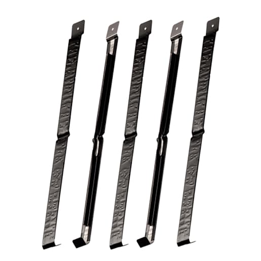 Joints de revêtement Vstyle noir 7/8 po x 12 po Pqt/20