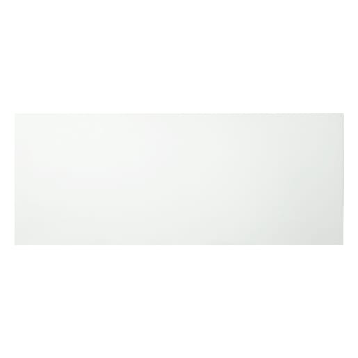 Panneau de revêtement en fibrociment lisse blanc arctique 4 pi x 10 pi