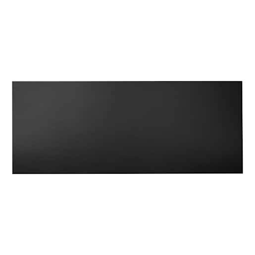 Smooth Finish Fibre Cement Siding Panel Midnight Black 4 ft. x 10 ft.