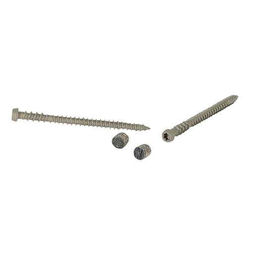Trex Pro Plug Decking Screws and Plugs Clam Shell 2 3/4 in Pkg/150