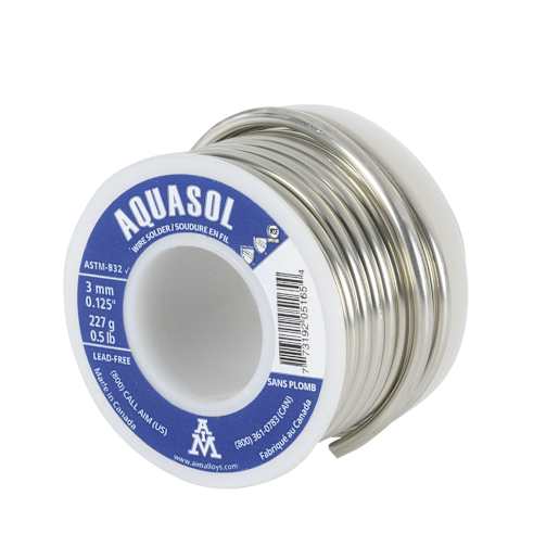 Aquasol Lead-Free Solder - 227 g