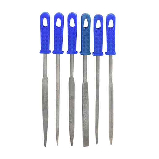 Ensembles de 6 limes aiguilles TOOLWAY 