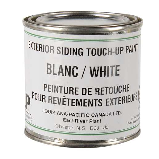 Peinture de retouche pour revêtement extérieur blanc 284 ml
