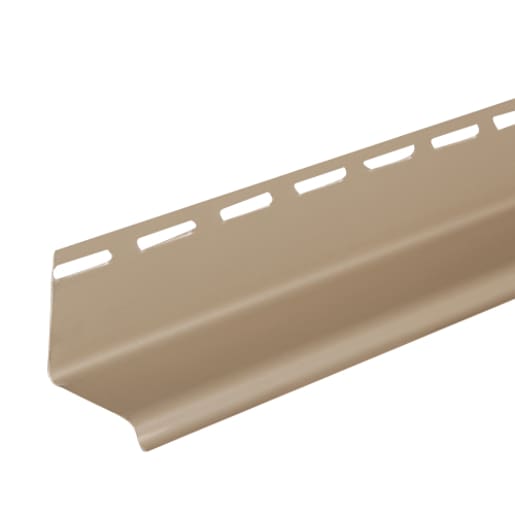 Pebble Clay Vinyl Drip Moulding 12 ft. 6 in.