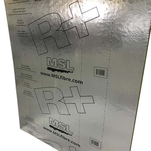 Panneau isolant et insonorisant MSL-R+ 1/2 po x 4 pi x 8 pi 1 po
