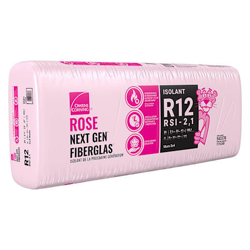 OWENS CORNING Fibreglass Next Gen R-12 Thermal Insulation 3 1/2 in. x 23 in.
