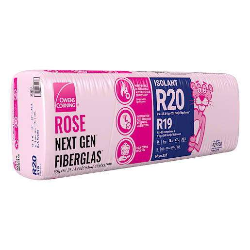 OWENS CORNING Fibreglass Next Gen R-20 Thermal Insulation 6 in. x 15 in. Jumbo