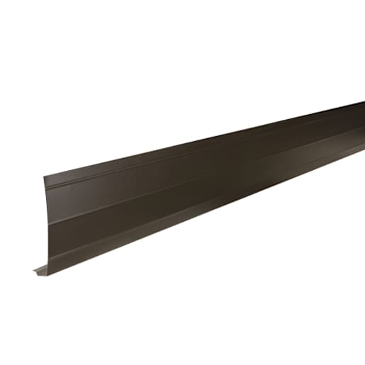 Commercial Brown Aluminum Fascia 6 in. x 10 ft.