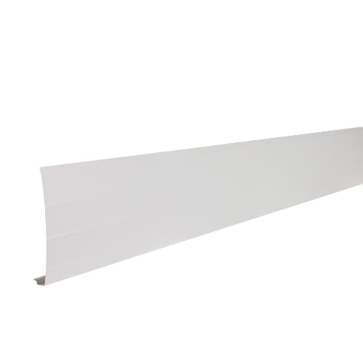 White Aluminum Fascia 8 in. x 10 ft.
