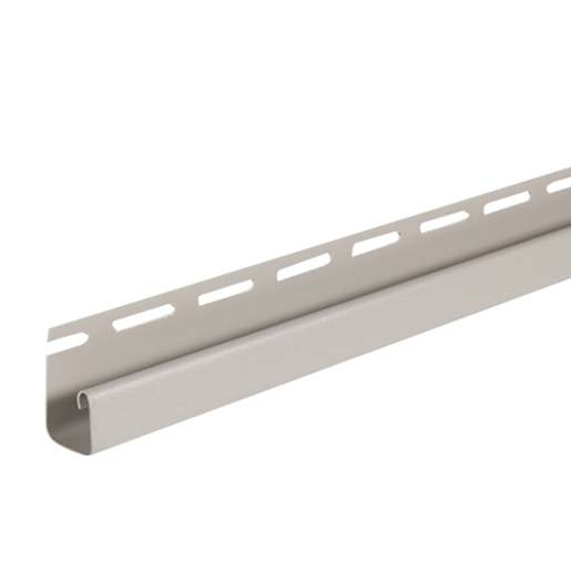 Estate Grey Vinyl J Moulding 5/8 in. x 12 ft. 6 in.