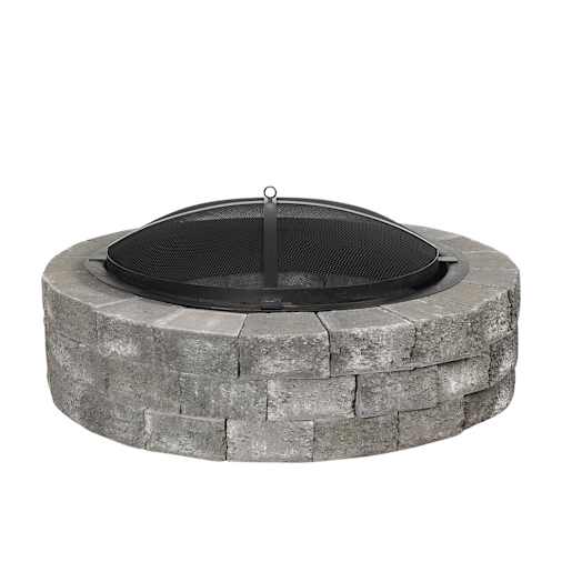 Rustico Charcoal Outdoor Fireplace