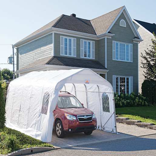 Abri d'auto simple suprême 12 pi x 20 pi (7 pi 2 po H)