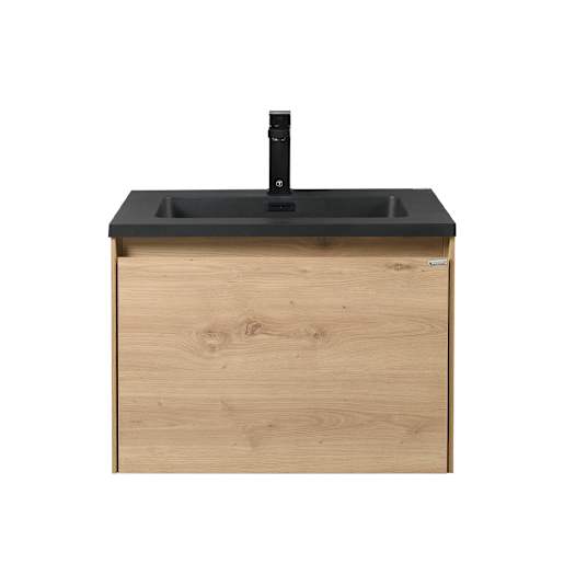 Meuble-lavabo Leona fini naturel 29 1/2 po TASSILI SUPRA