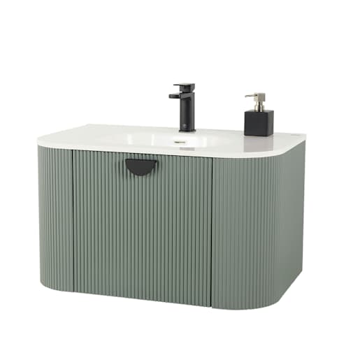 Meuble-lavabo Mirella vert de gris 31 1/2 po TASSILI SUPRA