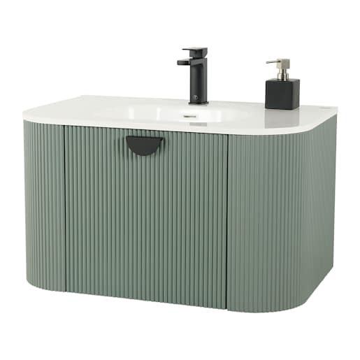 Meuble-lavabo Mirella vert de gris 35 7/16 po TASSILI SUPRA