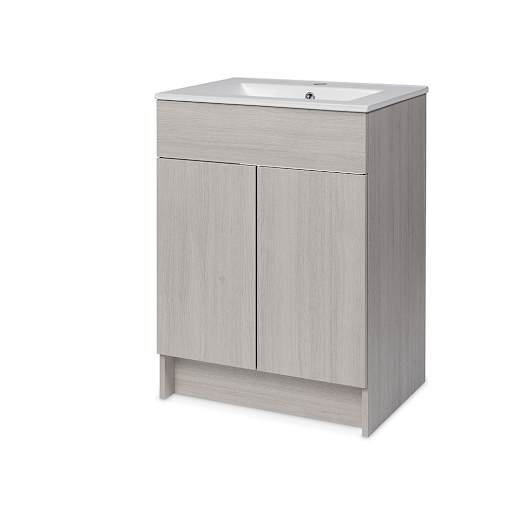 Meuble-lavabo Amelia gris 24 po