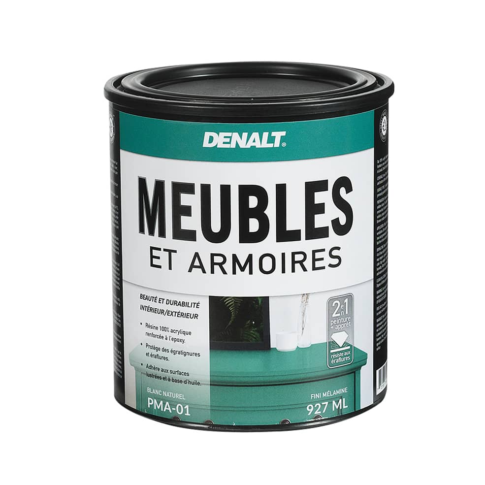 Furniture and Cabinet Interior Latex Paint Natural White & colours 927 ml