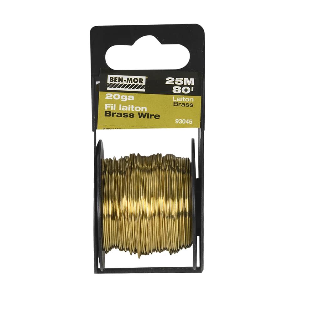 Brass Wire n° 20 x 80 ft.