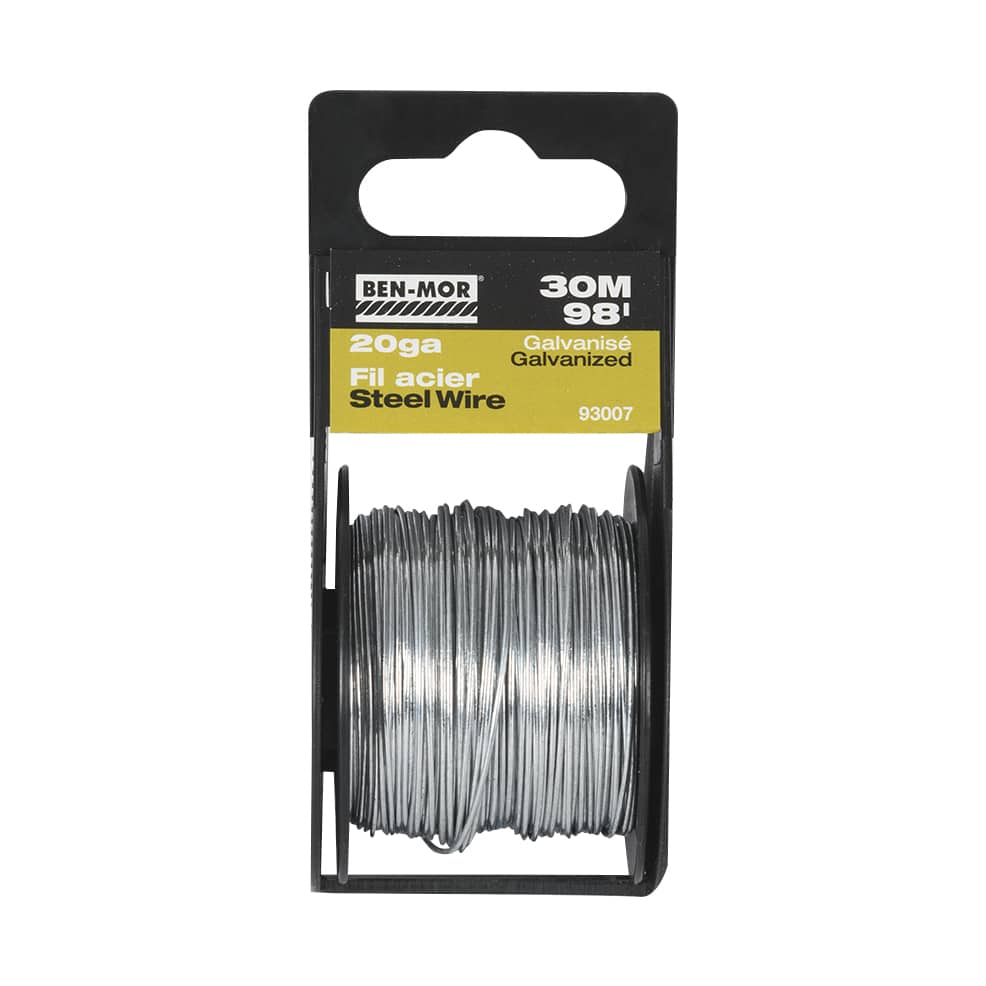Galvanized Steel Wire n° 20 x 98 ft.