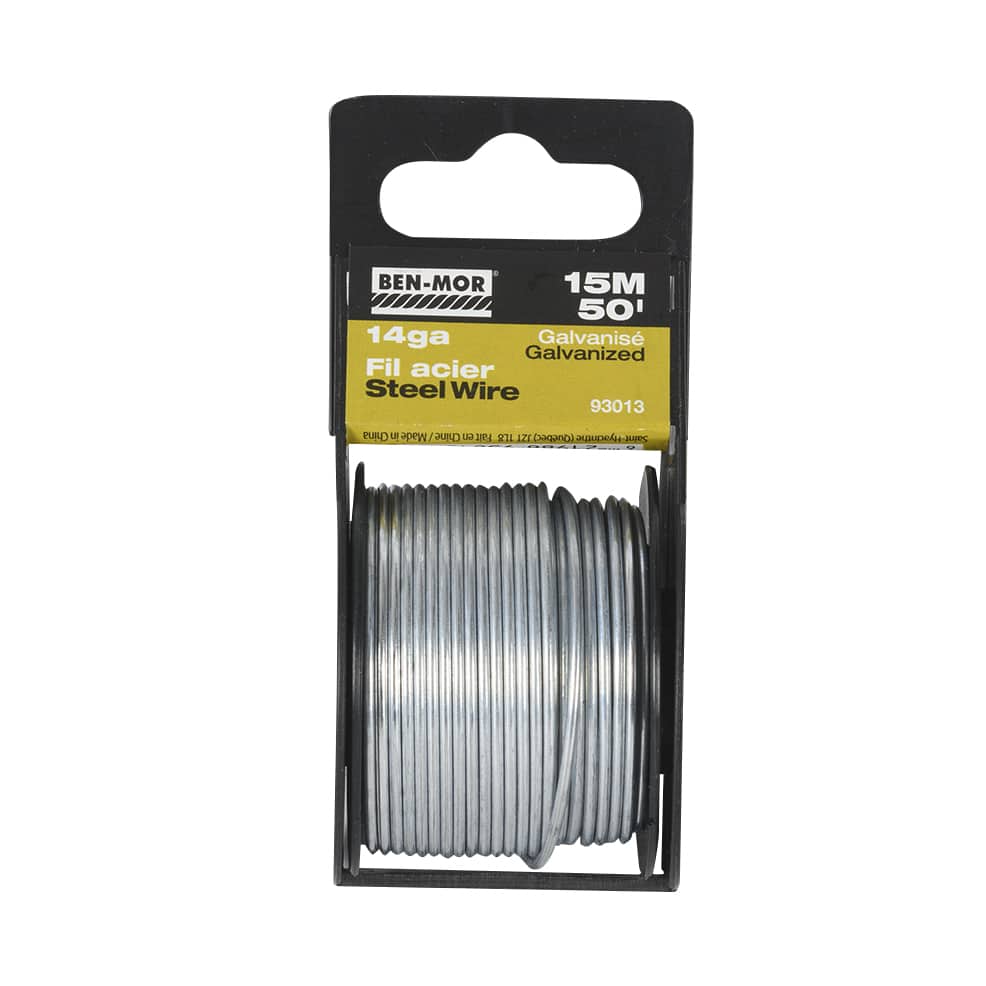 Galvanized Steel Wire n° 14 x 50 ft.