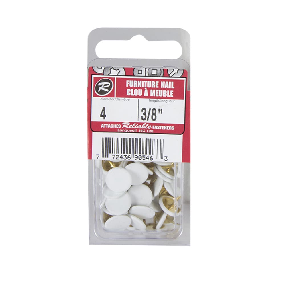 Thumbs Tacks White Pkg/55