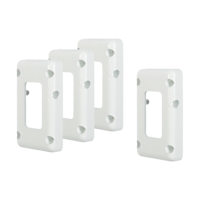 Supports muraux pour rampe en PVC Pqt/4